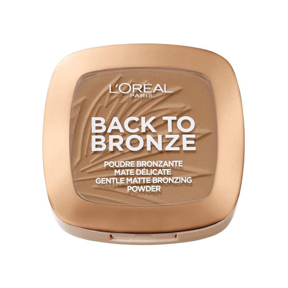 Natural No Makeup Look Matte Bronzing Powder