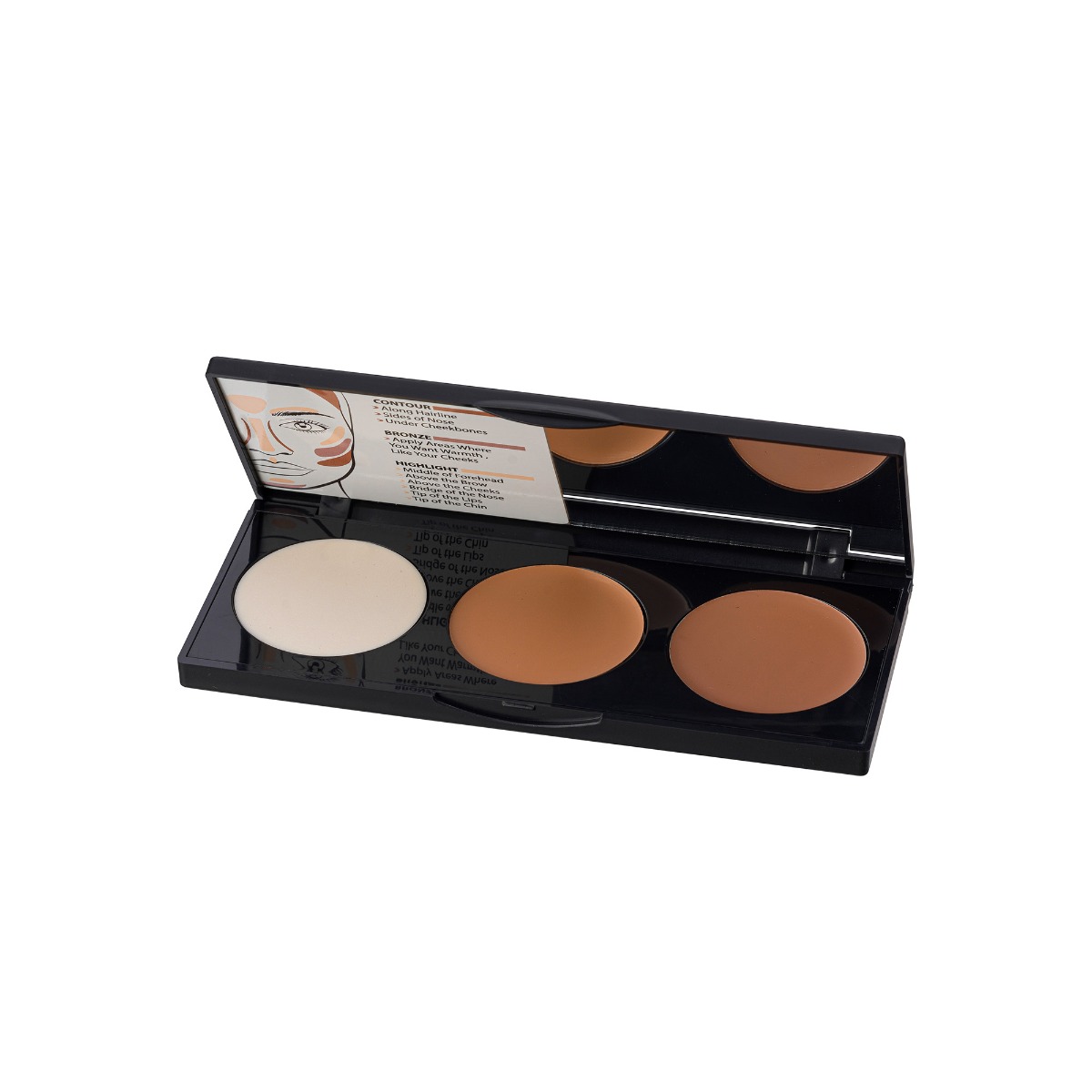 NOTE PERFECTING CONTOURING CREAM PALETTE 01