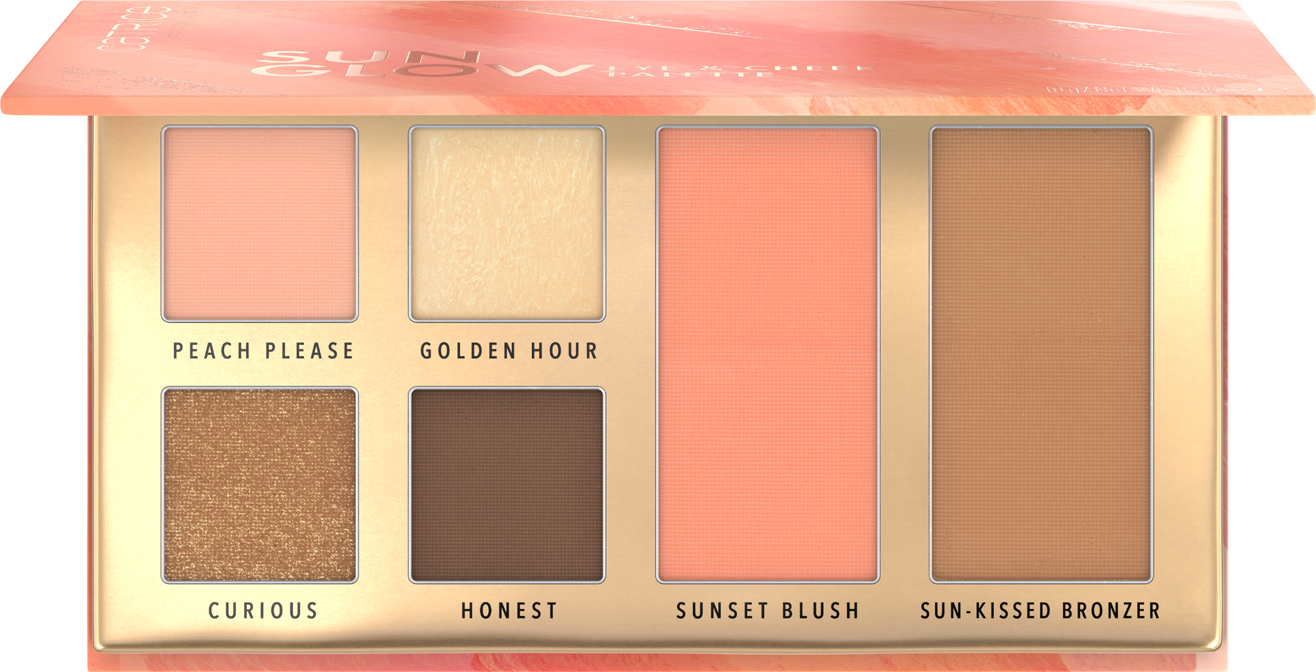 Sun glow eye and cheek palette