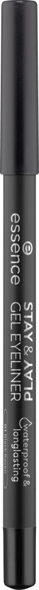essence STAY & PLAY GEL EYELINER 01