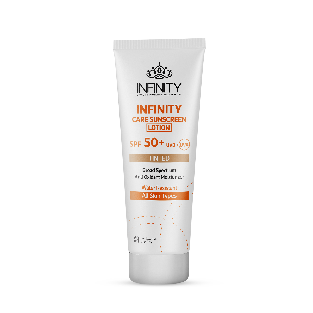 Infinity Care Sunscreen Tinted-60 ml