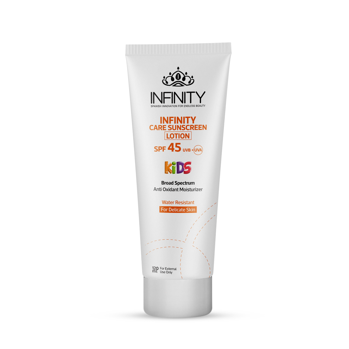 Infinity Care Sunscreen Kids SPF45 -120 ml