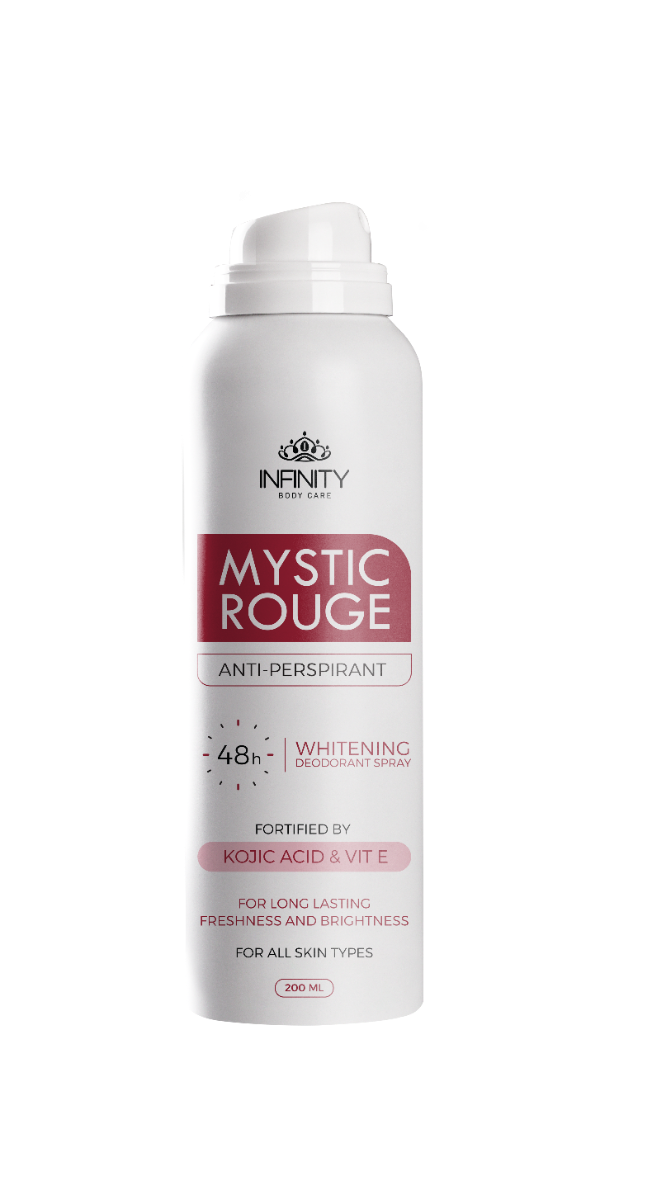 Infinity Deodorant Spray Anti-Perspirant Mystic Rouge 200 ml-200 ml