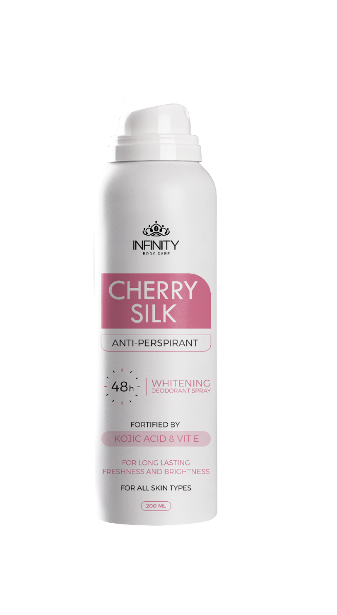 Infinity Deodorant Spray Anti-Perspirant Cherry Silk-200 ml
