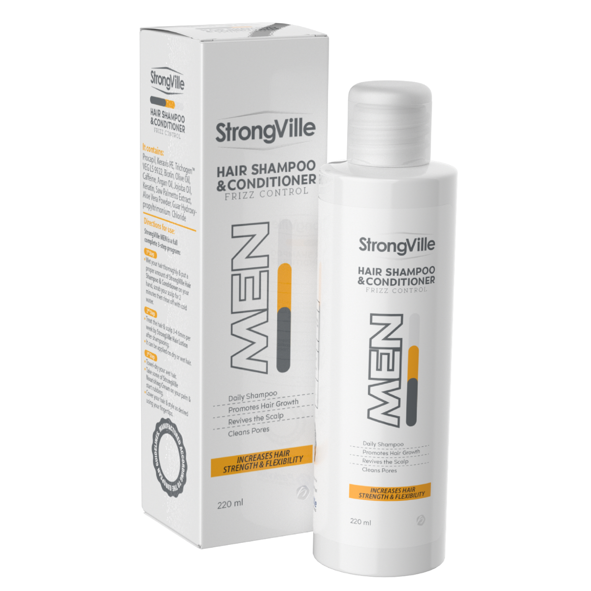 MEN SHAMPOO & CONDITIONER 220ML