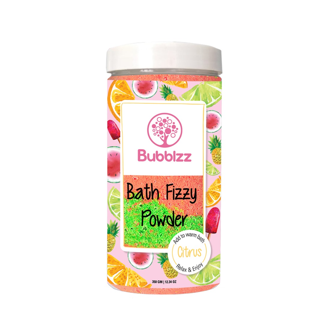 Citrus Blast Bath Fizzy Powder 350gm