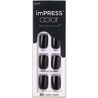 IM PRESS On Nails- All Black KIMC020C