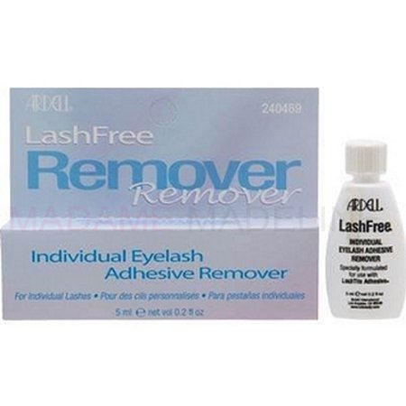Eyelash adhesive remover