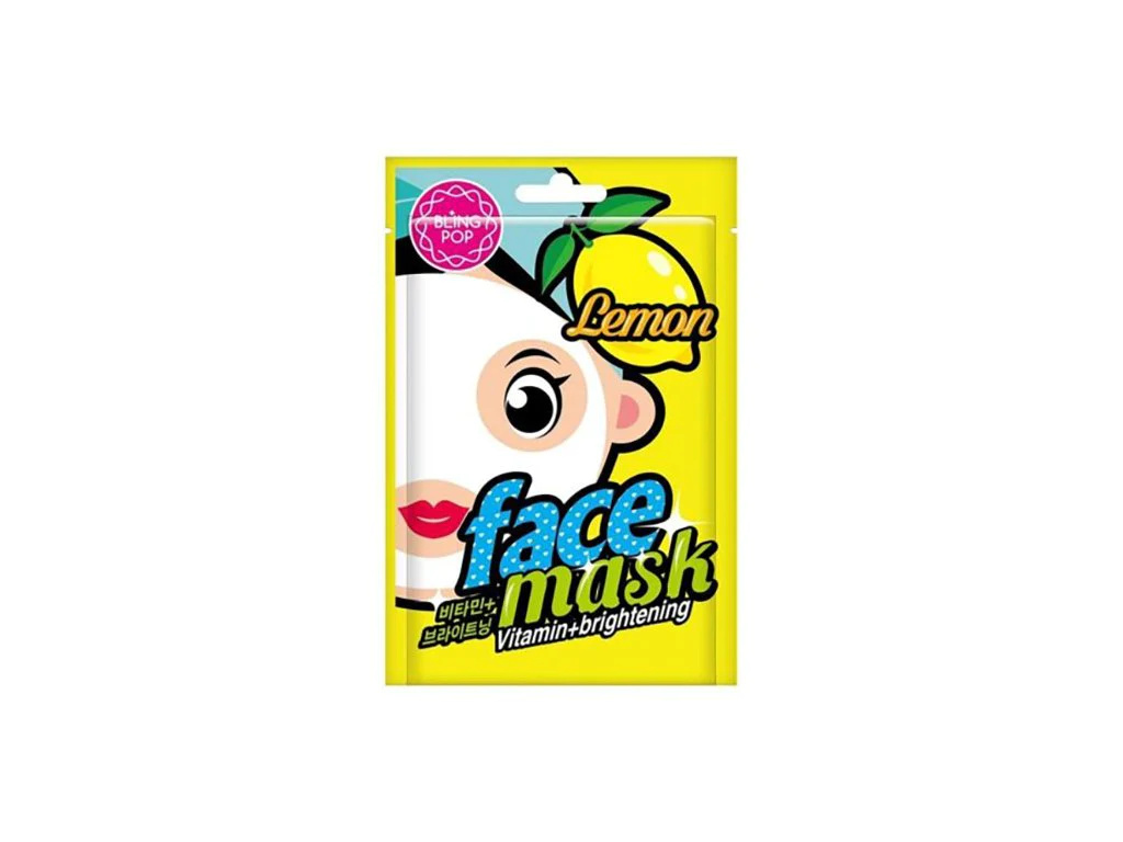 BLINGPOP Lemon Vitamin & Brightening Mask