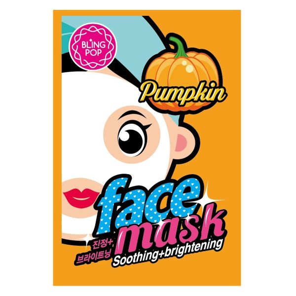 BLINGPOP Pumpkin Soothing & Brightenin Mask