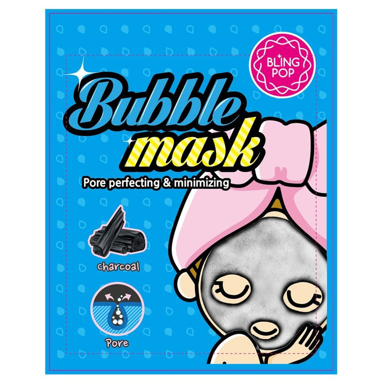 BLINGPOP Charcoal Bubble Mask