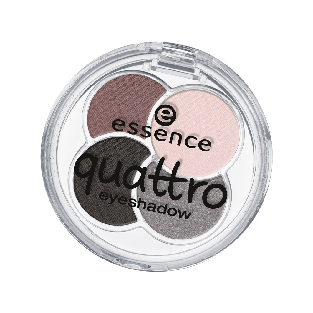 essence quattro eyeshadow 07 over the taupe
