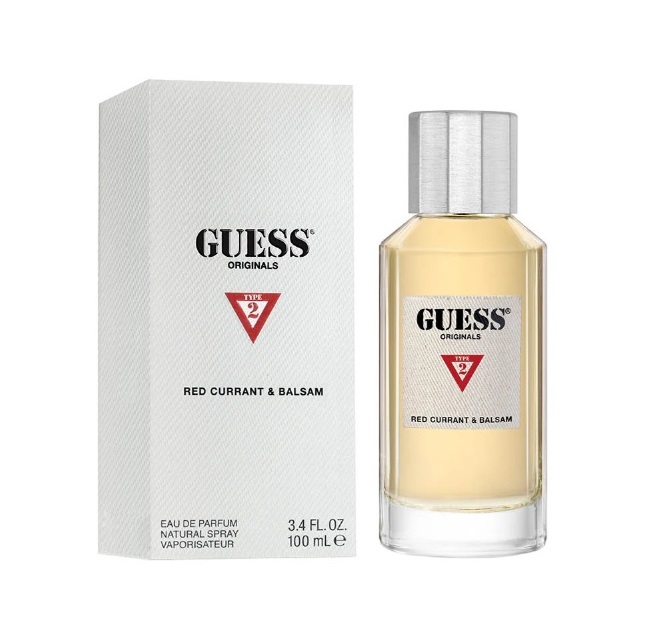 GUESS ORIGINALS TYPE 2 RED CURRANT AND BALSAM EAU DE PERFUME 100ML