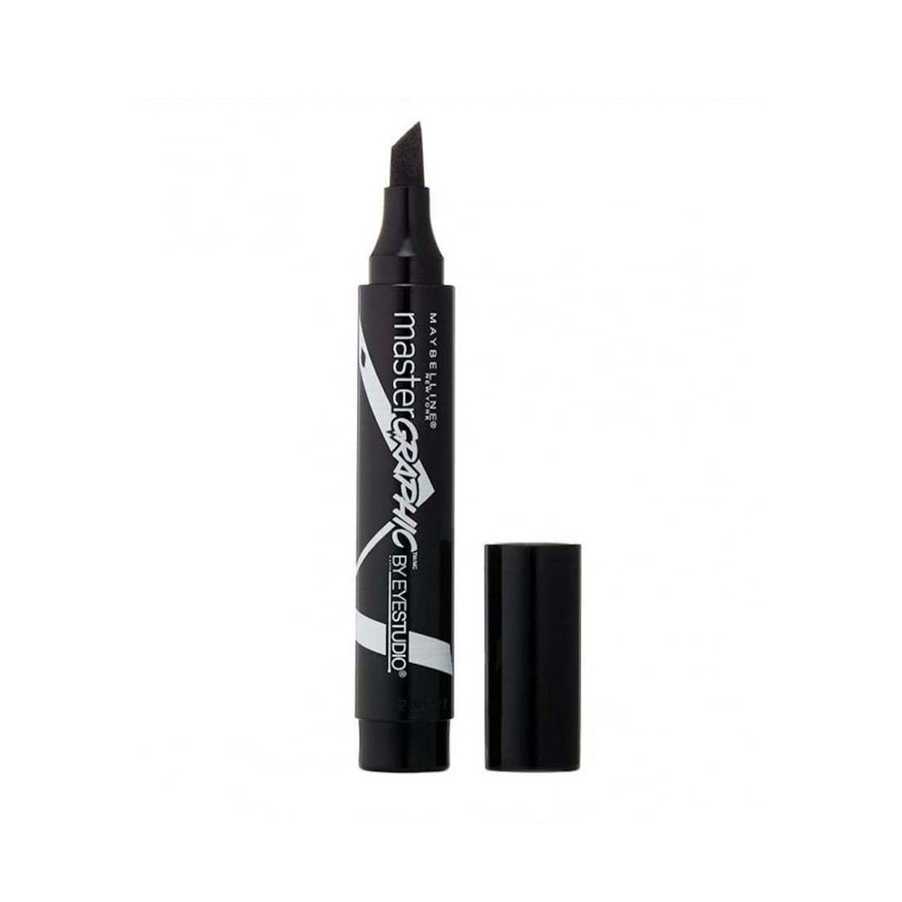 Maybelline New York Master Graphic Liquid Marker Eyeliner Pen, Beyond Black